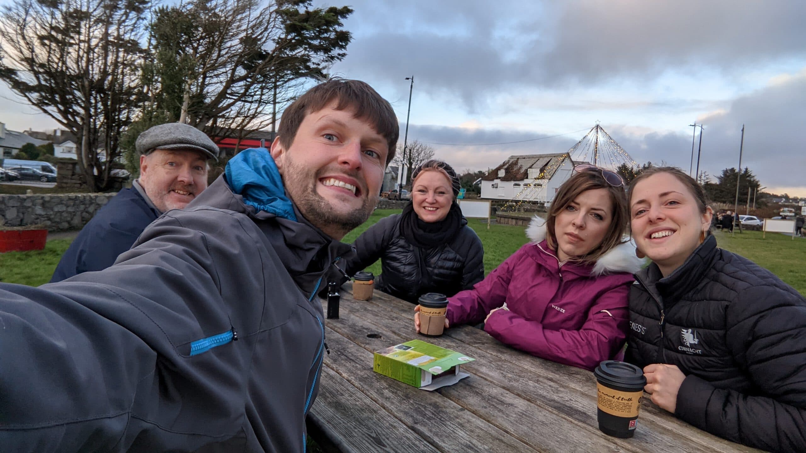 Stephen’s Day walk with the Lallees – Spiddal