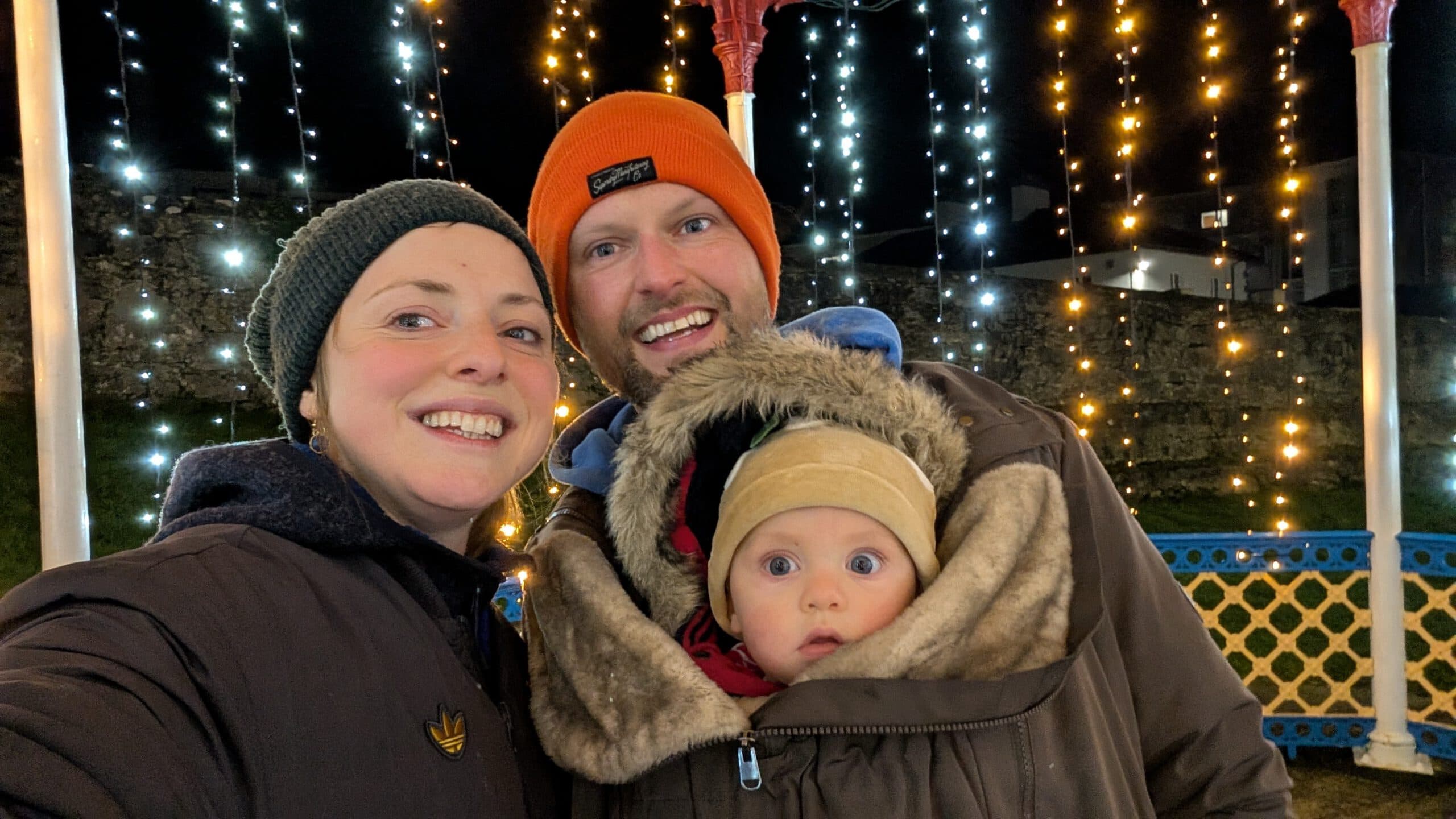 Conor first Christmas – Salthill Gazebo